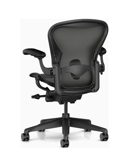 Silla de Oficina Ergonómica Herman Miller Aeron B Grafito