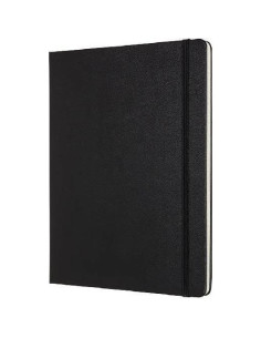 Cuaderno Moleskine PRO Tapa Dura XL Negro 192 Páginas 2