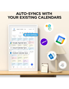 Calendario Digital Inteligente DASFIWO 10.1" Full HD IPS 2