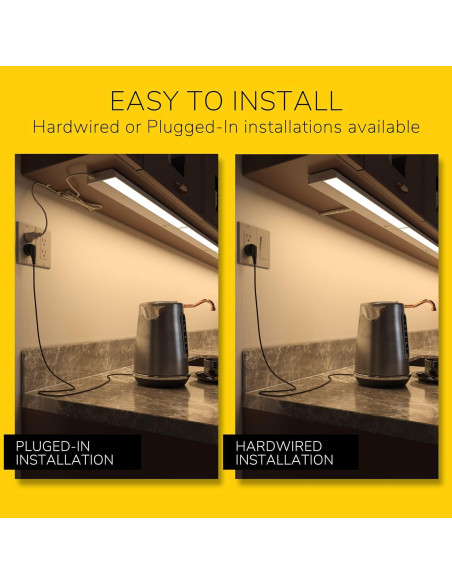 Iluminación LED Bajo Gabinete Inlight 61cm Regulable 2700K-4000K