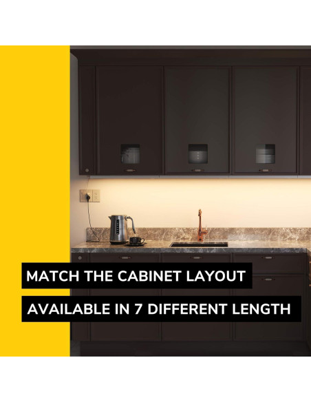 Iluminación LED Bajo Gabinete Inlight 61cm Regulable 2700K-4000K