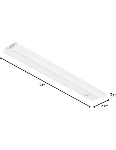 Iluminación LED Bajo Gabinete Inlight 61cm Regulable 2700K-4000K