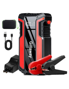 Arrancador de Salto Gillaway 5000A 12V para Coche y Moto