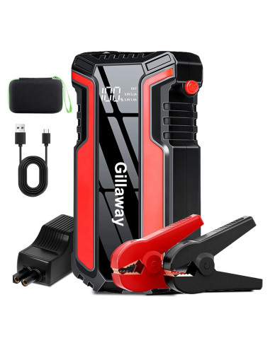 Arrancador de Salto Gillaway 5000A 12V para Coche y Moto