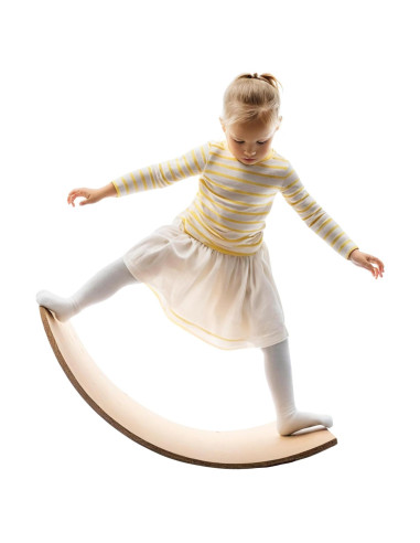 Tabla de Equilibrio de Madera Giggle & Play 91.44 cm Natural