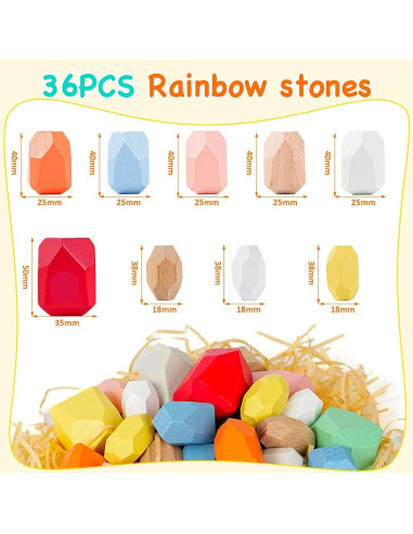 Juego de Bloques de Construcción OPPA 36 Piezas Educativo