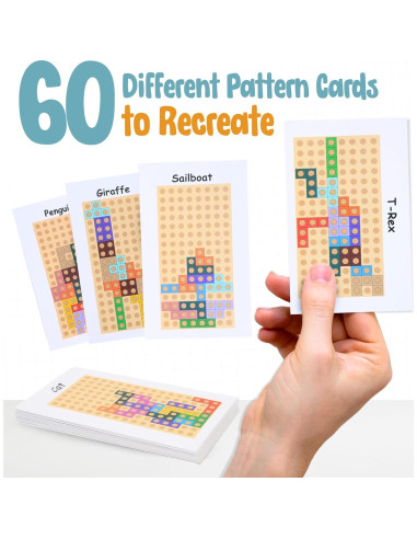 Rompecabezas de Madera Zen Fun Montessori 60 Diseños 4+ Años