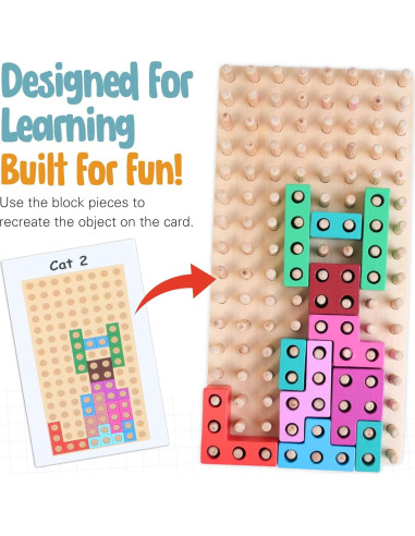 Rompecabezas de Madera Zen Fun Montessori 60 Diseños 4+ Años