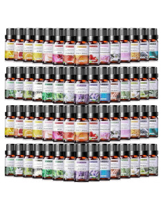 Conjunto de 26 Aceites Esenciales 10ml Nuanchu para Difusor