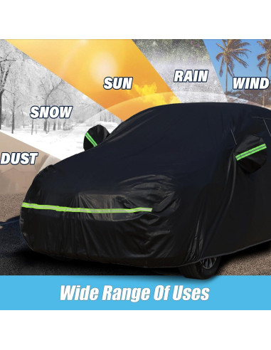 Cubierta de coche ATBKJ para Smart Fortwo 2007-2023 210T