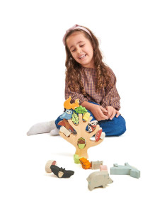 Tender Leaf Toys Bosque Apilable Juguete de Madera 19 Piezas 2
