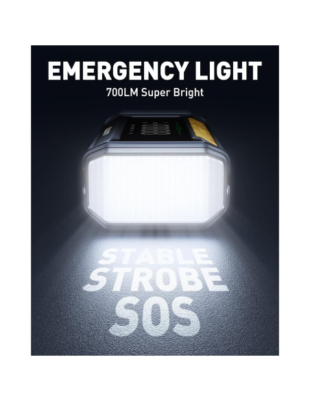 Arrancador AUXITO J503 8000A 20000mAh Linterna LED 700LM