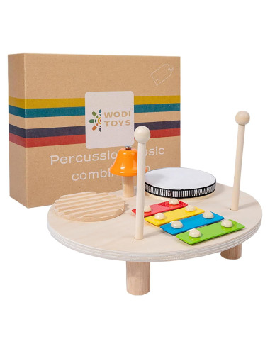 Juego de Batería WODI para Niños - 4 Instrumentos Musicales