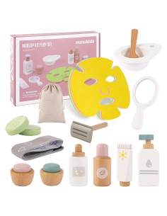Juego de Maquillaje de Madera Nunukids para Niños 3-6 Años