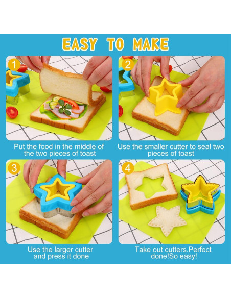 Juego de cuchillos de cocina para niños Baokcotei 24 piezas Juego de cuchillos de cocina para niños Baokcotei 24 piezas