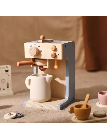 Juguete Cafetera de Madera EERKEOD para Niños 1.05 kg