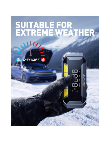 Arrancador AUXITO J503 8000A 20000mAh Linterna LED 700LM