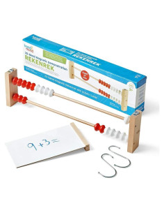 Ábaco Rekenrek Hand2mind 20 cuentas para matemáticas