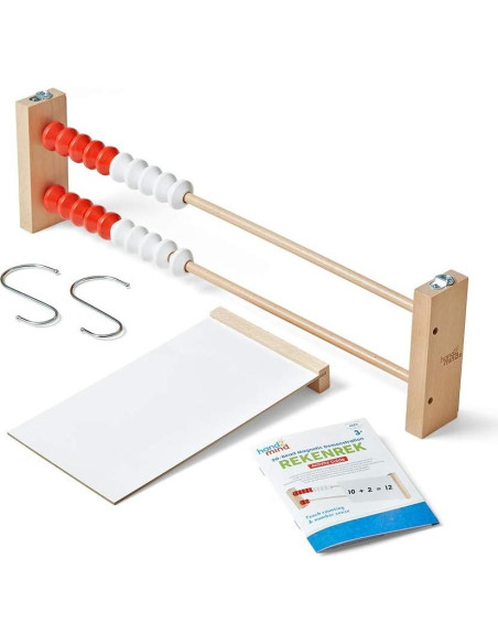 Ábaco Rekenrek Hand2mind 20 cuentas para matemáticas
