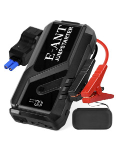 Arrancador de Batería E-Ant 3000A 12V con Luz LED