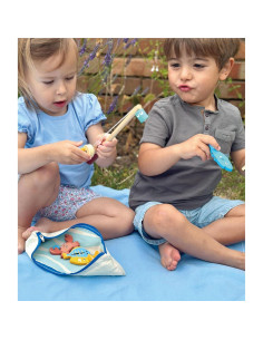 Juego de Pesca Magnético de Madera Mentari - 9 Piezas para Niños 3+ 2