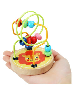 Laberinto de Perlas Montessori AISHUN 2 Animales Colorido 2