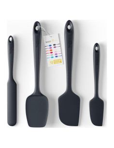 Juego de Espátulas de Silicona Bake Royal - 4 Piezas Resistentes al Calor 315.6C