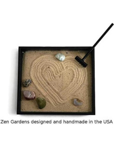 Mini Jardín Zen con Gemas Pulidas - Paintspiration - 20.8x18.3cm 2