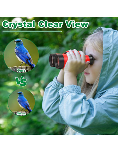 Binoculares ASONA 6PCS para Niños 6X36 Alta Resolución