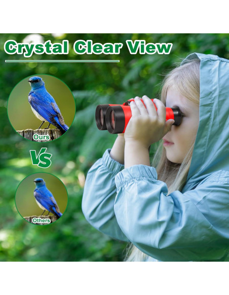 Binoculares ASONA 6PCS para Niños 6X36 Alta Resolución