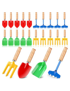 Juego de Herramientas de Jardinería para Niños 24 Piezas Motionchic
