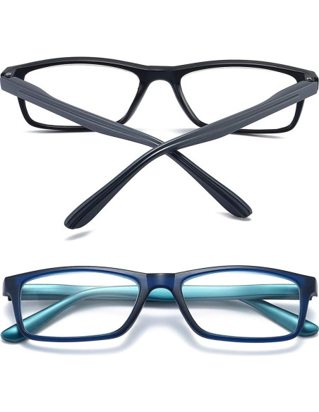 Gafas de lectura RaoOG 2.5x con bloqueo luz azul
