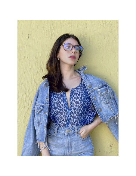 Gafas de bloqueo luz azul VISOONE modelo Remy tamaño grande