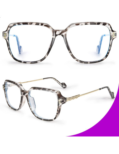 Gafas de bloqueo luz azul VISOONE modelo Remy tamaño grande