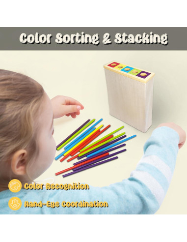 Juego de Mesa 4-en-1 Twivah para Niños - Aprendizaje STEM