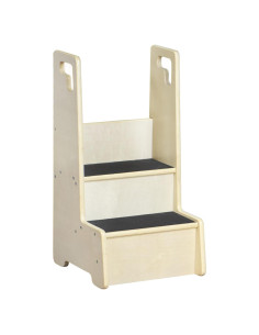 Escalera de 2 Pasos RRI Goods Antideslizante para Niños