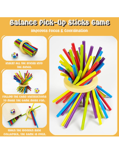 Juego de Mesa 4-en-1 Twivah para Niños - Aprendizaje STEM