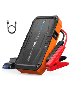 Arrancador de Batería AstroAI S8 1500A 12V Portátil Naranja