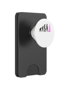 PopWallet Magnético PopSockets Torre Rosa Montessori Negro