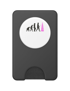 PopWallet Magnético PopSockets Torre Rosa Montessori Negro 2