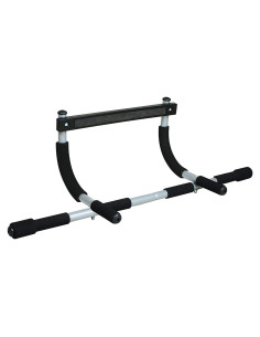 Barra de Dominadas Iron Gym Original Ajustable para Puerta