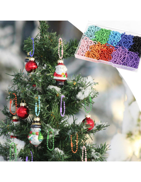 Cadena de Bolas de Metal Yuntop 200 Pcs 10 cm 2.4 mm DIY