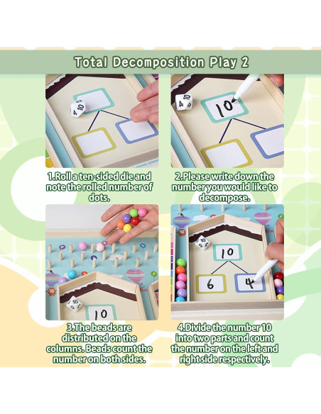 Juego de Matemáticas Montessori Fullware - Suma hasta 10 Juego de Matemáticas Montessori Fullware - Suma hasta 10