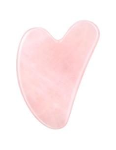 Herramienta Gua Sha de Jade Rosenice para Cuidado Facial 7.8cm