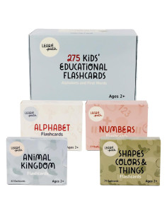 Tarjetas de Flash Educativas SmartStart 192 Piezas 2-5 Años