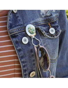 Soporte Magnético para Gafas Graphics & More Cromo 2