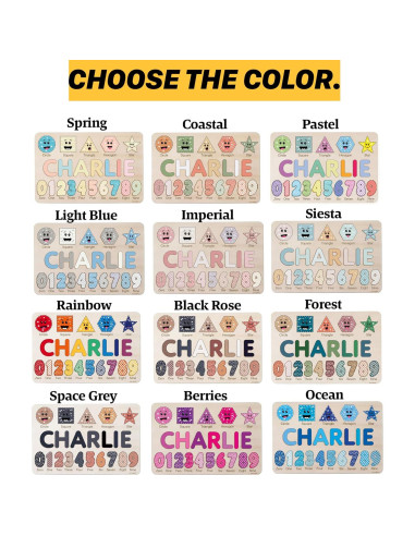 Rompecabezas Personalizado Zuzu Puzzle 42x27cm para Niños