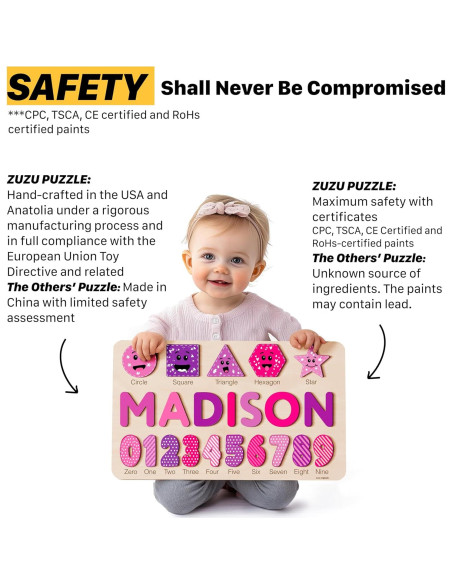 Rompecabezas Personalizado Zuzu Puzzle 42x27cm para Niños Rompecabezas Personalizado Zuzu Puzzle 42x27cm para Niños