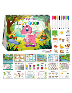Libro Ocupado Montessori Goliyean para Niños 3 a 5 Años