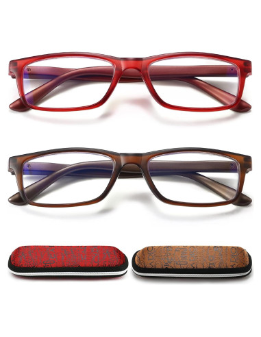 Gafas de lectura RaoOG 2.0x con bloqueo luz azul